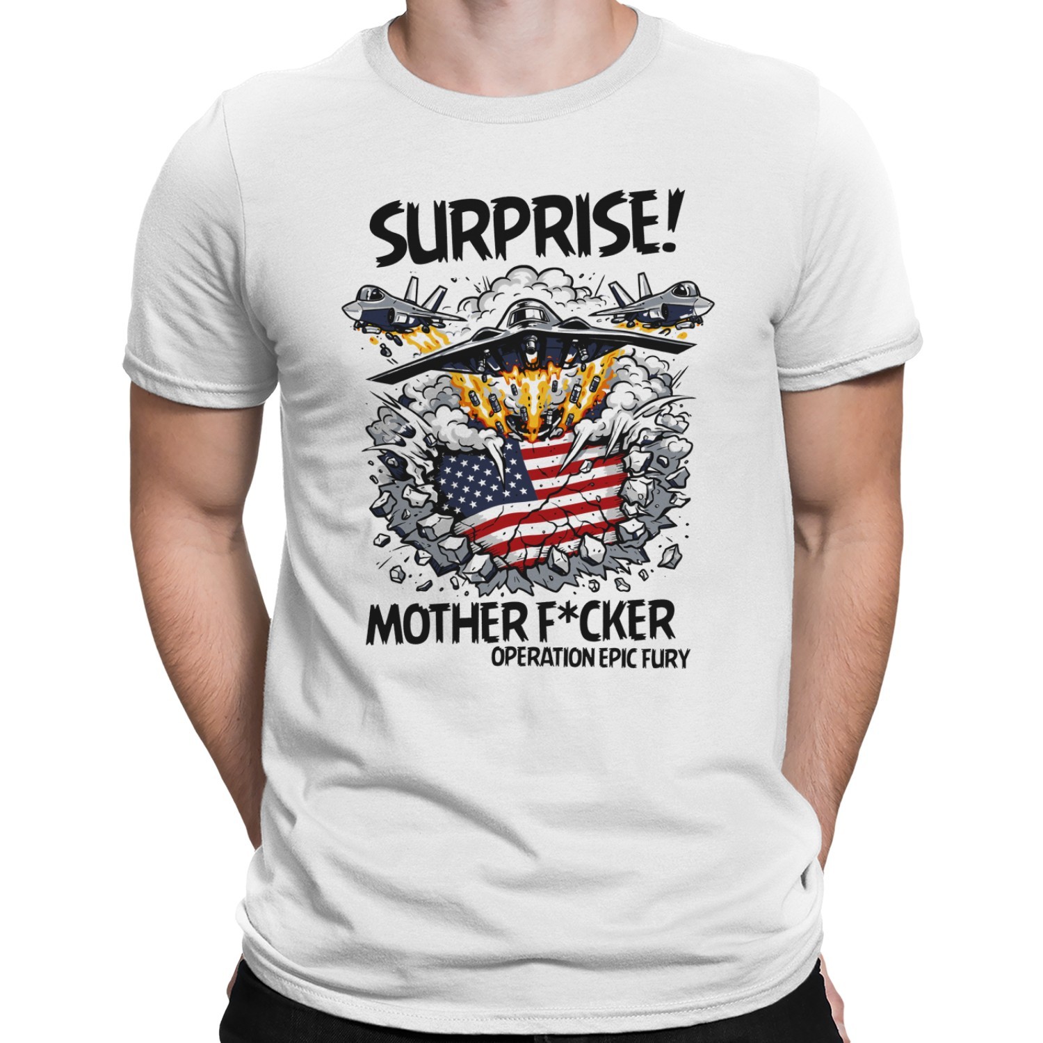 Operation Epic Fury Bombing Men’s T-shirt
