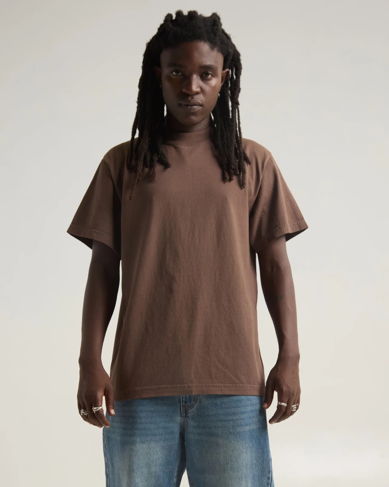 Shaka Wear Max Heavyweight Garment Dye T-Shirt 7.5oz LARGE Various Colors SHGD