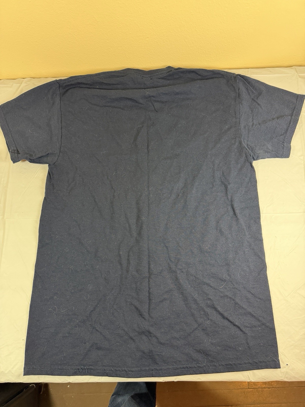 Gildan DryBlend Bulldogs Men’s Navy Blue T-Shirt Size M