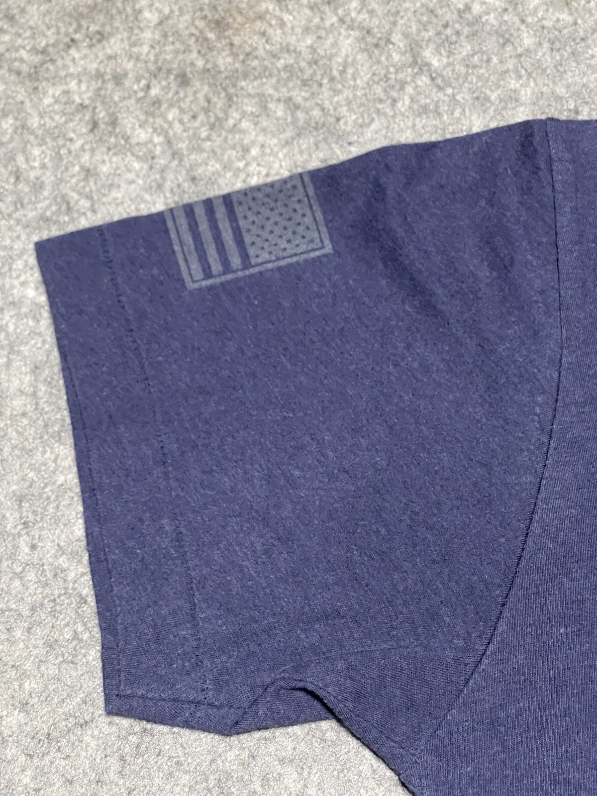 Rogue Fitness Blue Small Workout Lift Heavy Gym Rat Shirt
