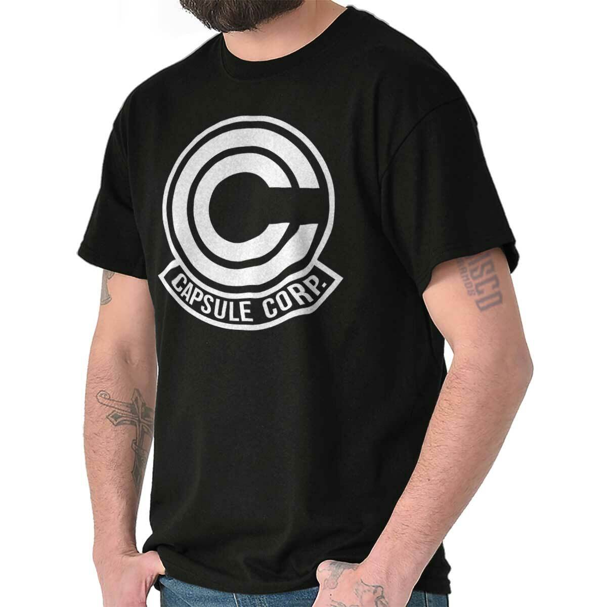 Capsule Vegeta Anime TV Show Nerd Gift Womens or Mens Crewneck T Shirt Tee