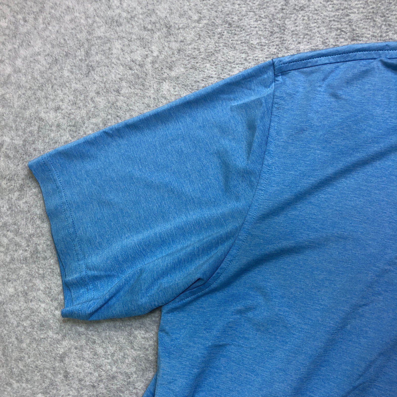 Peter Millar Summer Comfort Polo Shirt Men’s Large Blue Golf Performance Stretch