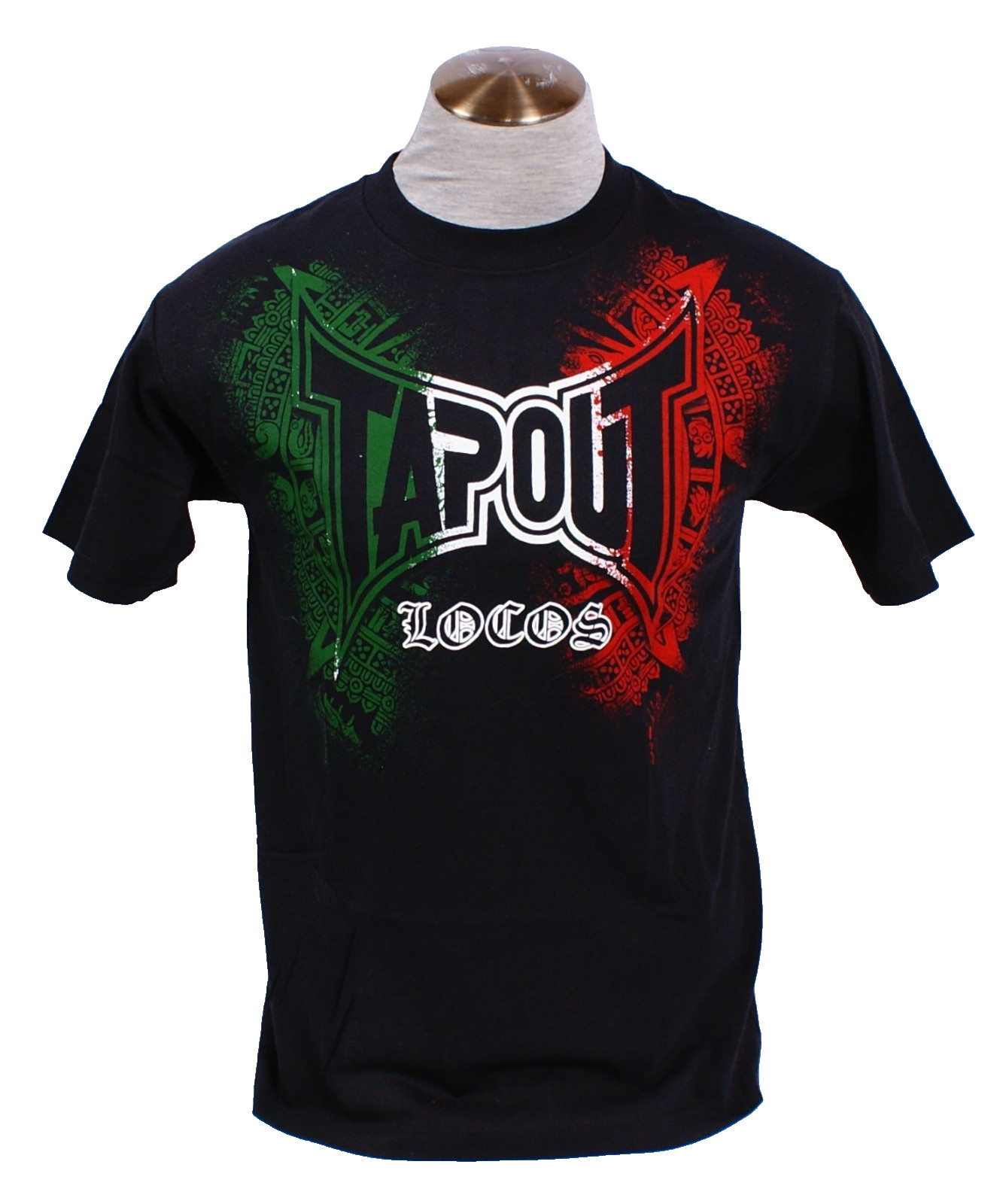 Tapout Men’s M Black Signature Locos Short Sleeve T-Shirt