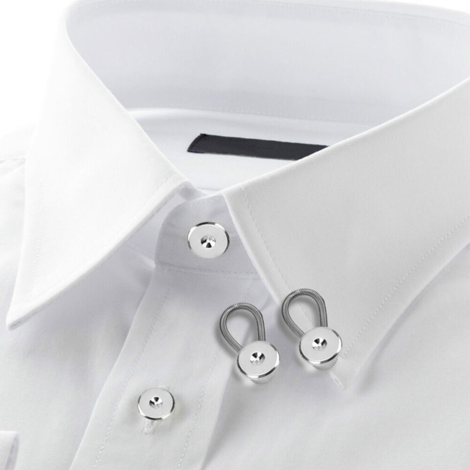 20x Extender Button Set Includes Elastic Waist Button and Comfy Collar Extender
