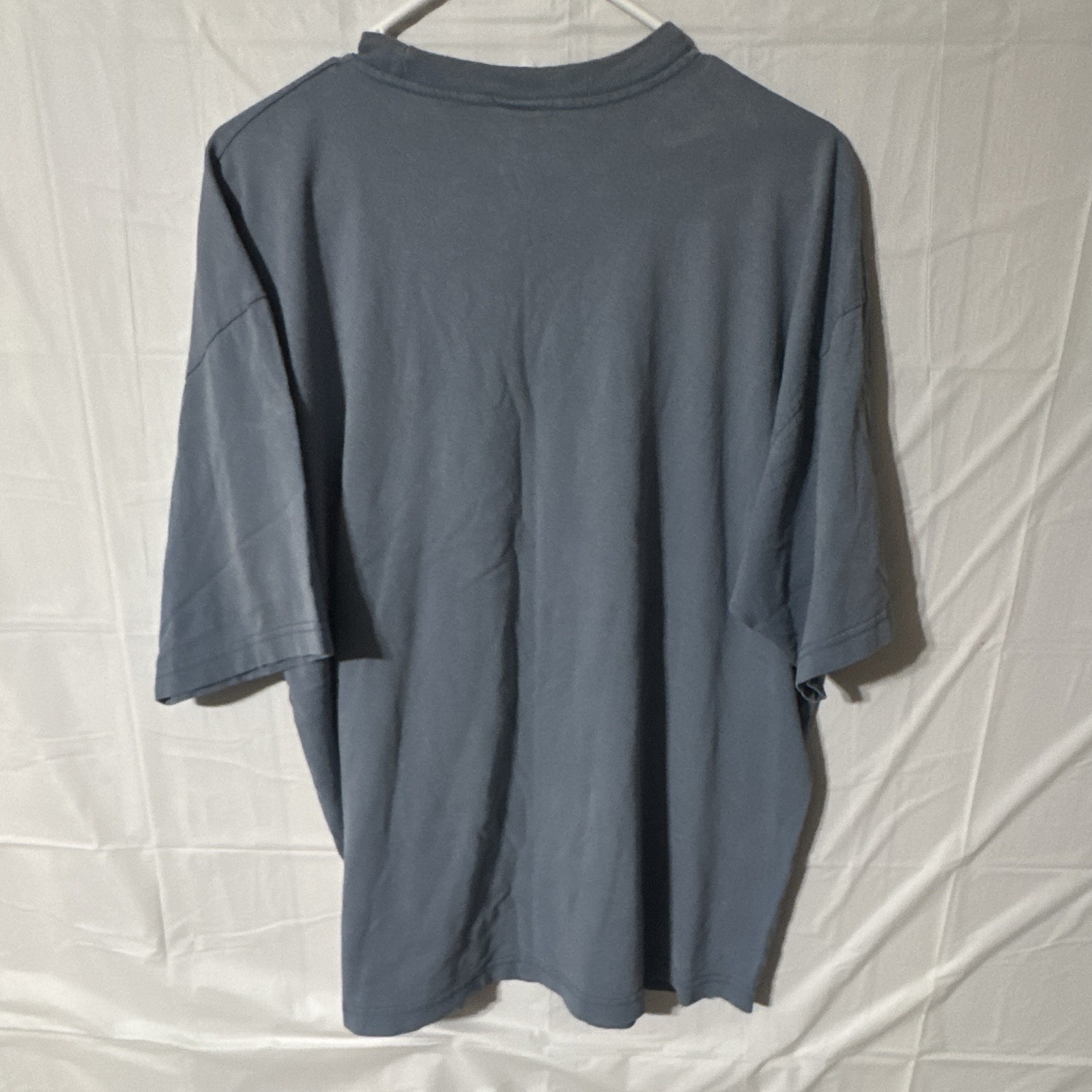 Old Navy Men’s Blue Graphic Print Crew Neck Short Sleeve Logo Tee Size XL