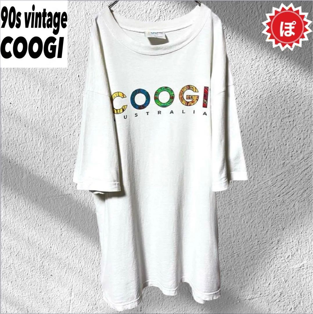 COOGI 90s 3D Knit Logo T-Shirt Australia Made