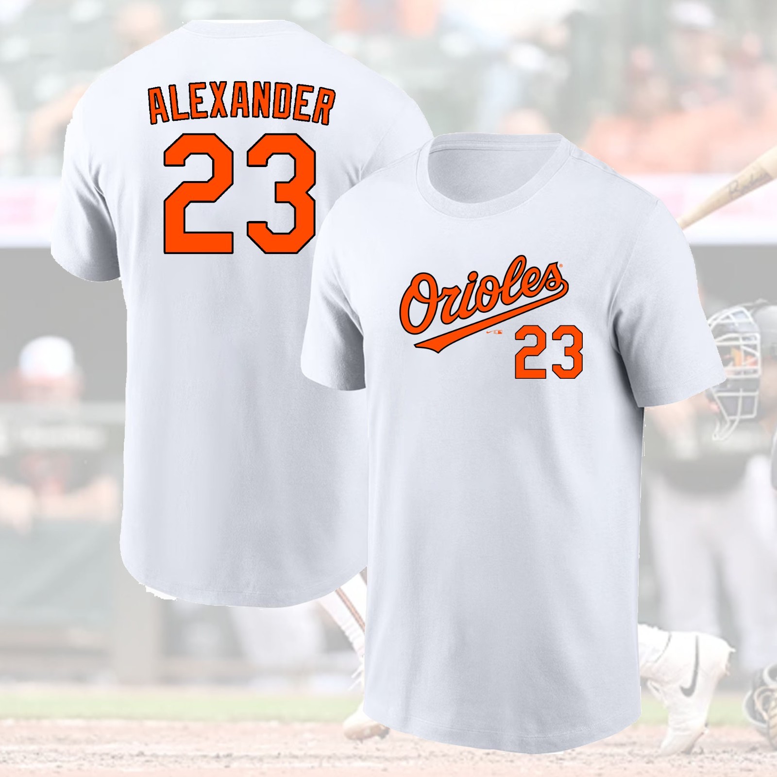 SALE SALE ! Blaze Alexander #23 Baltimore 0rioles 2026 Name & Number Fastship