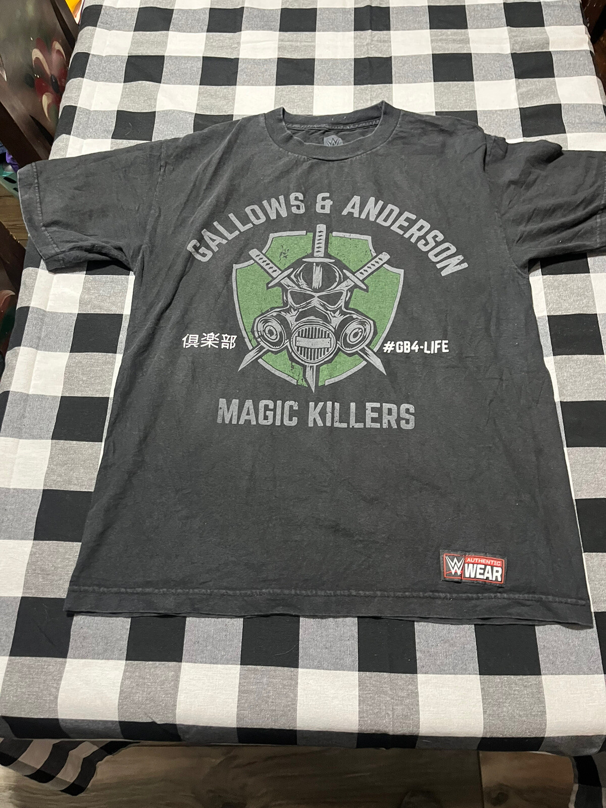 Gallows and Anderson Magic Killers WWE Mens T Shirt Size Medium Authentic Wear