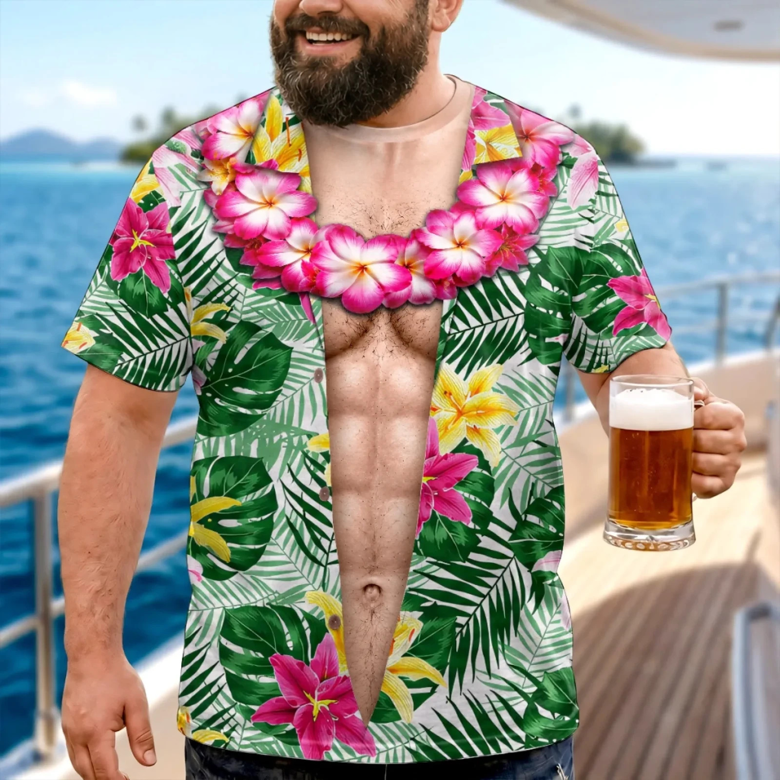 Custom Funny T-shirt – Personalized Birthday Gifts For Men – Beach Body Energy