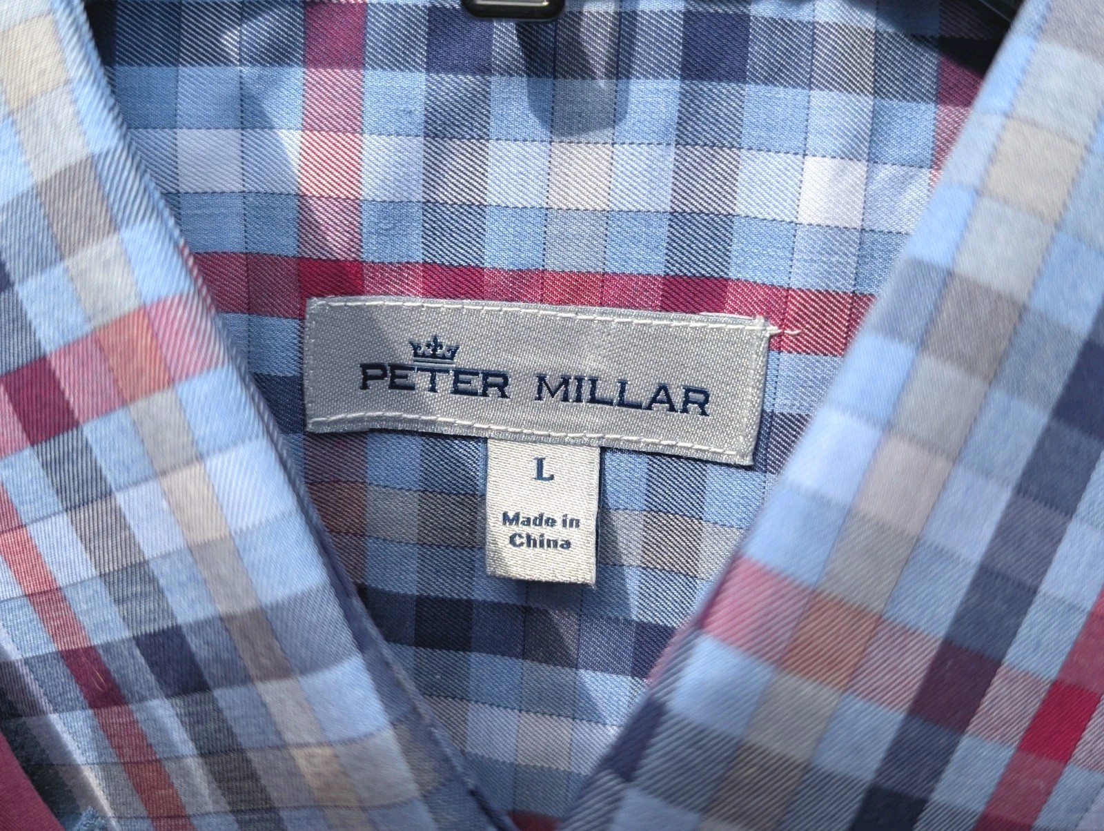 3 L Men’s Button Down Shirts Peter Millar Van Heusen Territory Ahead Business