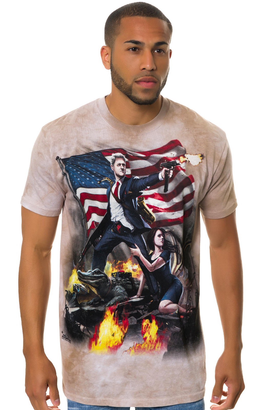 The Mountain Men’s Clinton Flag Shirt
