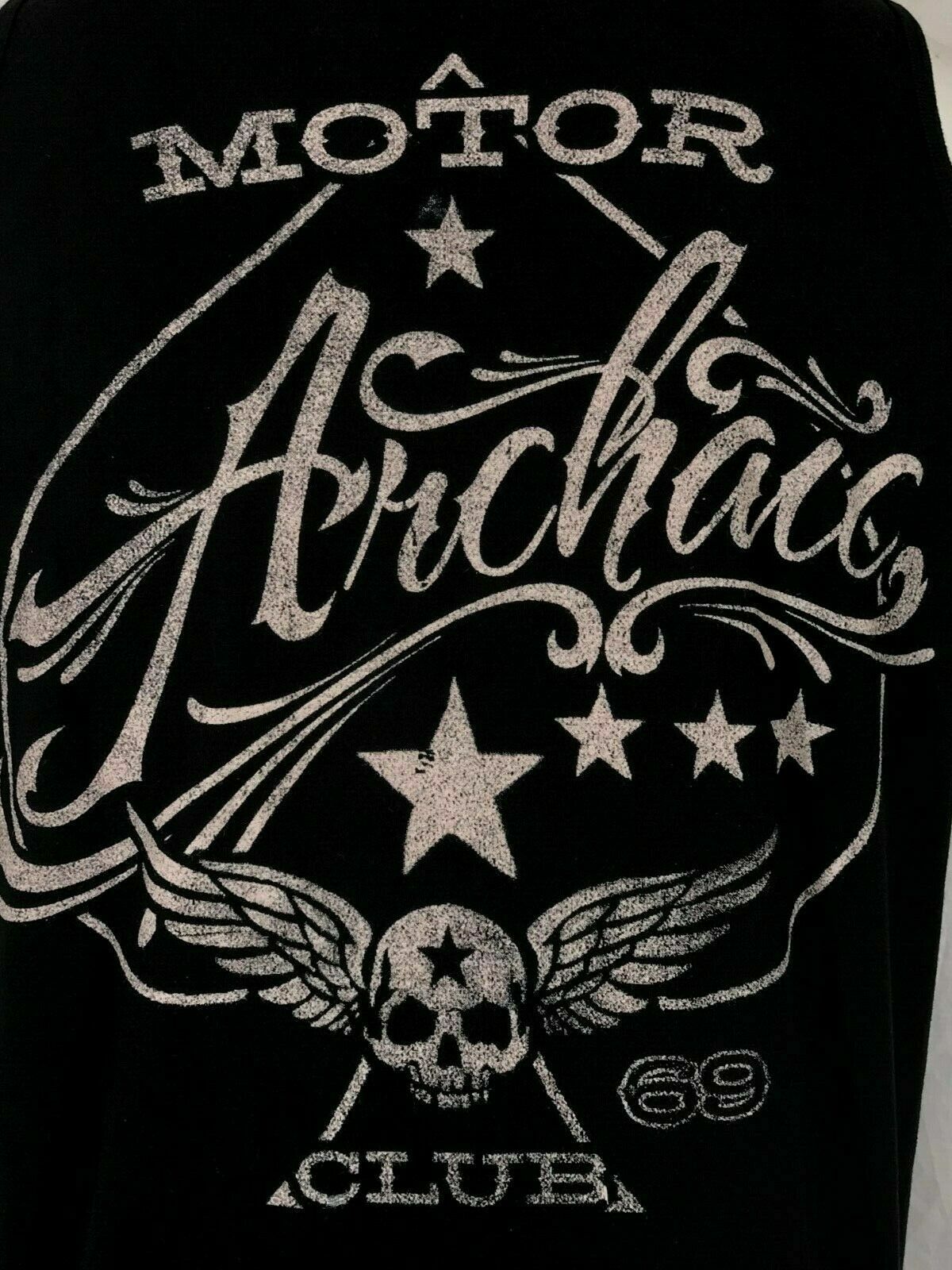 ARCHAIC by AFFLICTION Men’s Tank NATION Black USA Flag Biker S-5XL $40