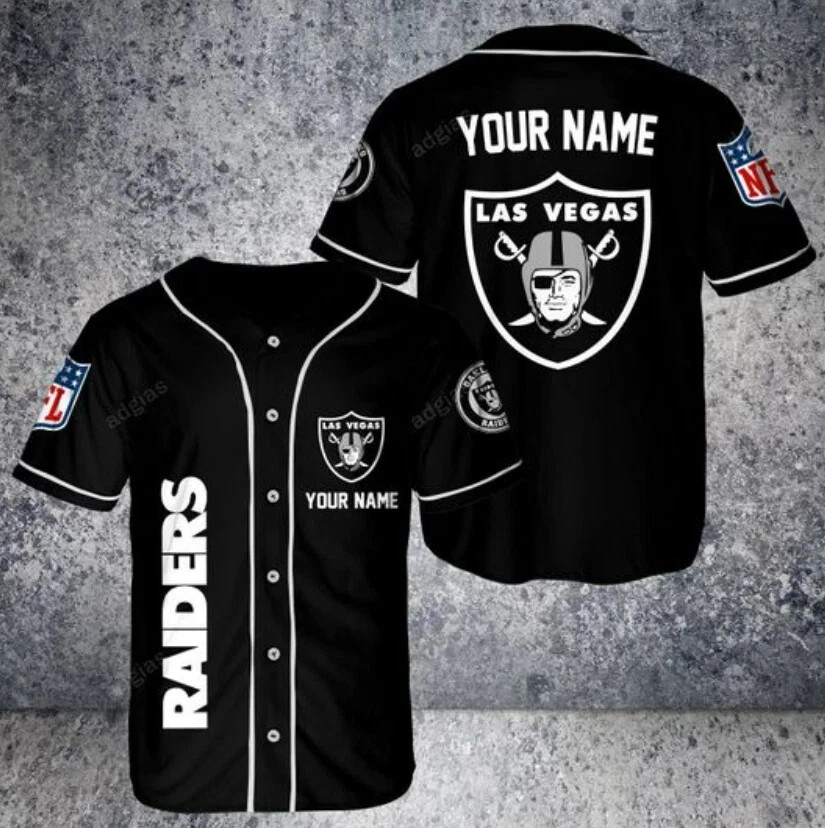 raider custom Baseball Jersey – best Gift 3d HOT father day, gift valentine
