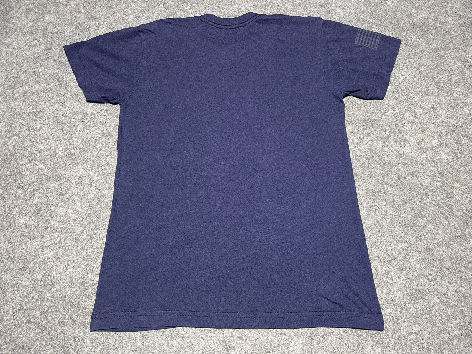 Rogue Fitness Blue Small Workout Lift Heavy Gym Rat Shirt