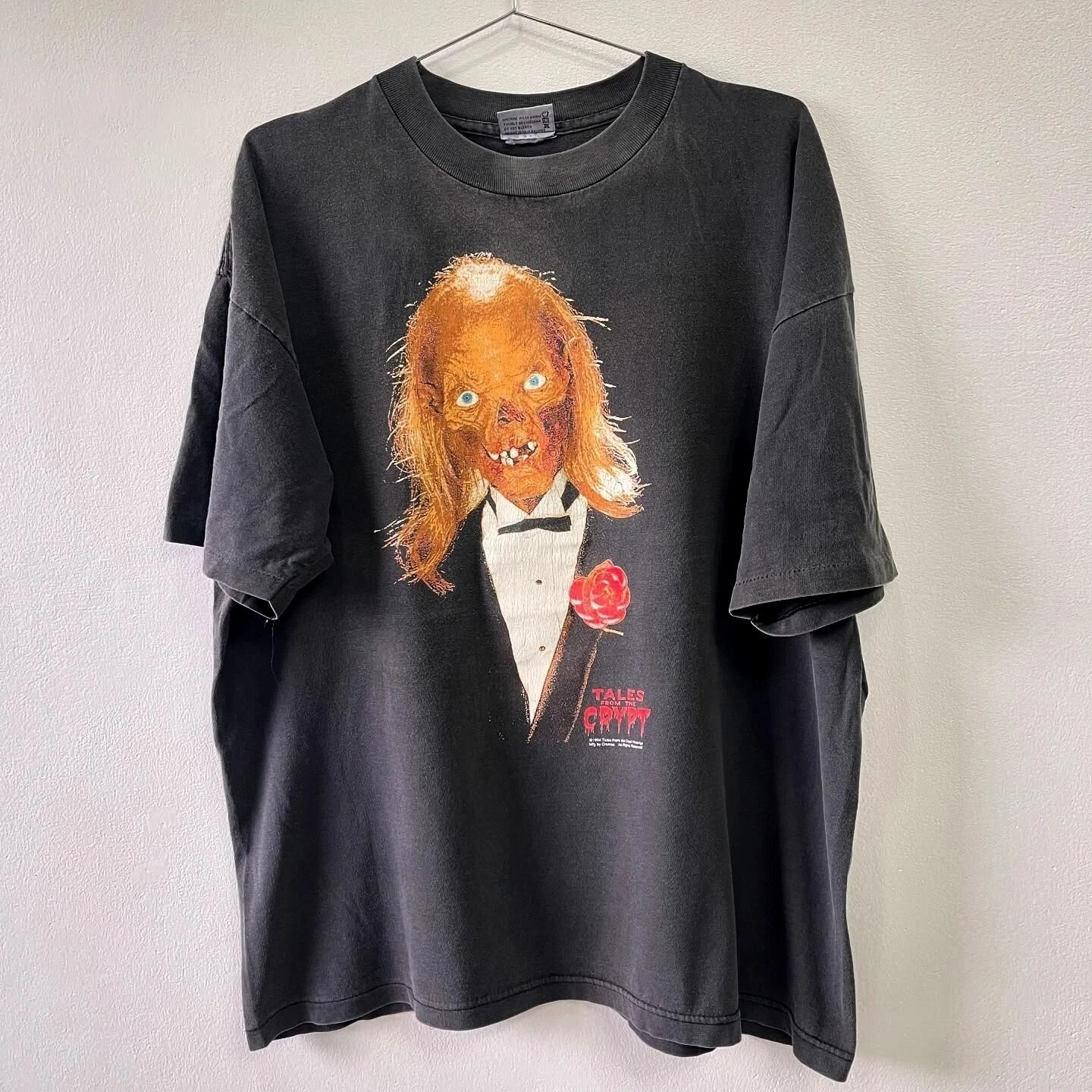 Rare Tale From The Crypt Horror Movie Basic black 90s T shirt Reprint S-5XL