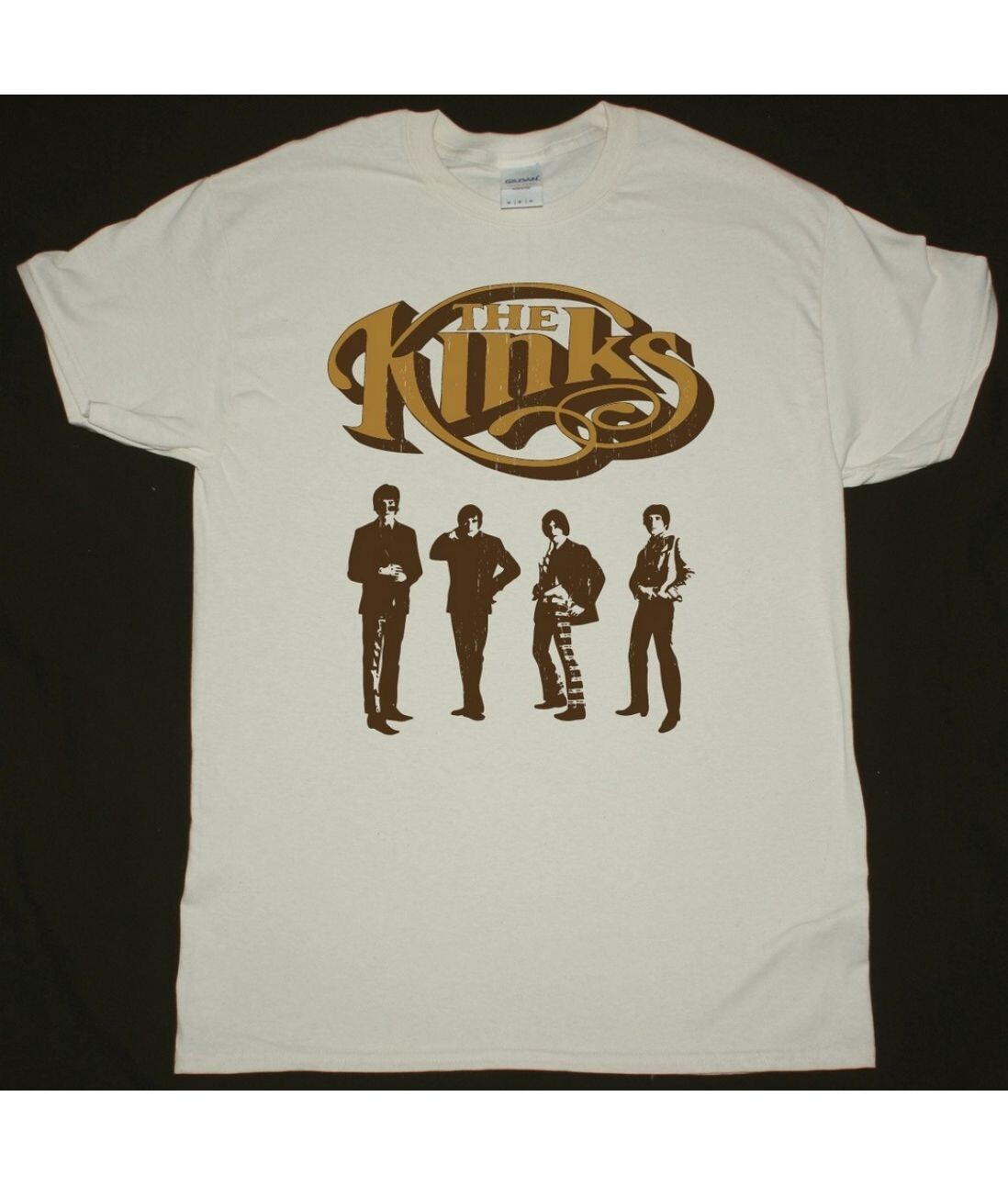 THE KINKS BAND NEW NATURAL T SHIRT Tee Unisex S-5XL