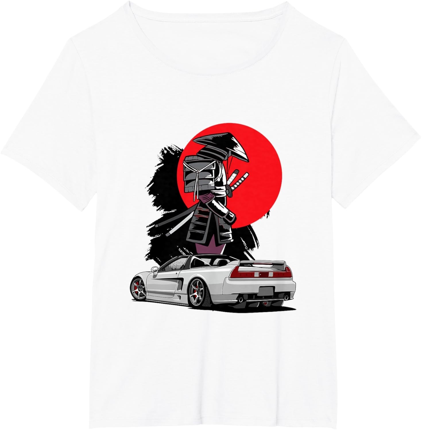 JDM NSX Drift Samurai Import T-Shirt Japanese Supercar Enthusiast Tee