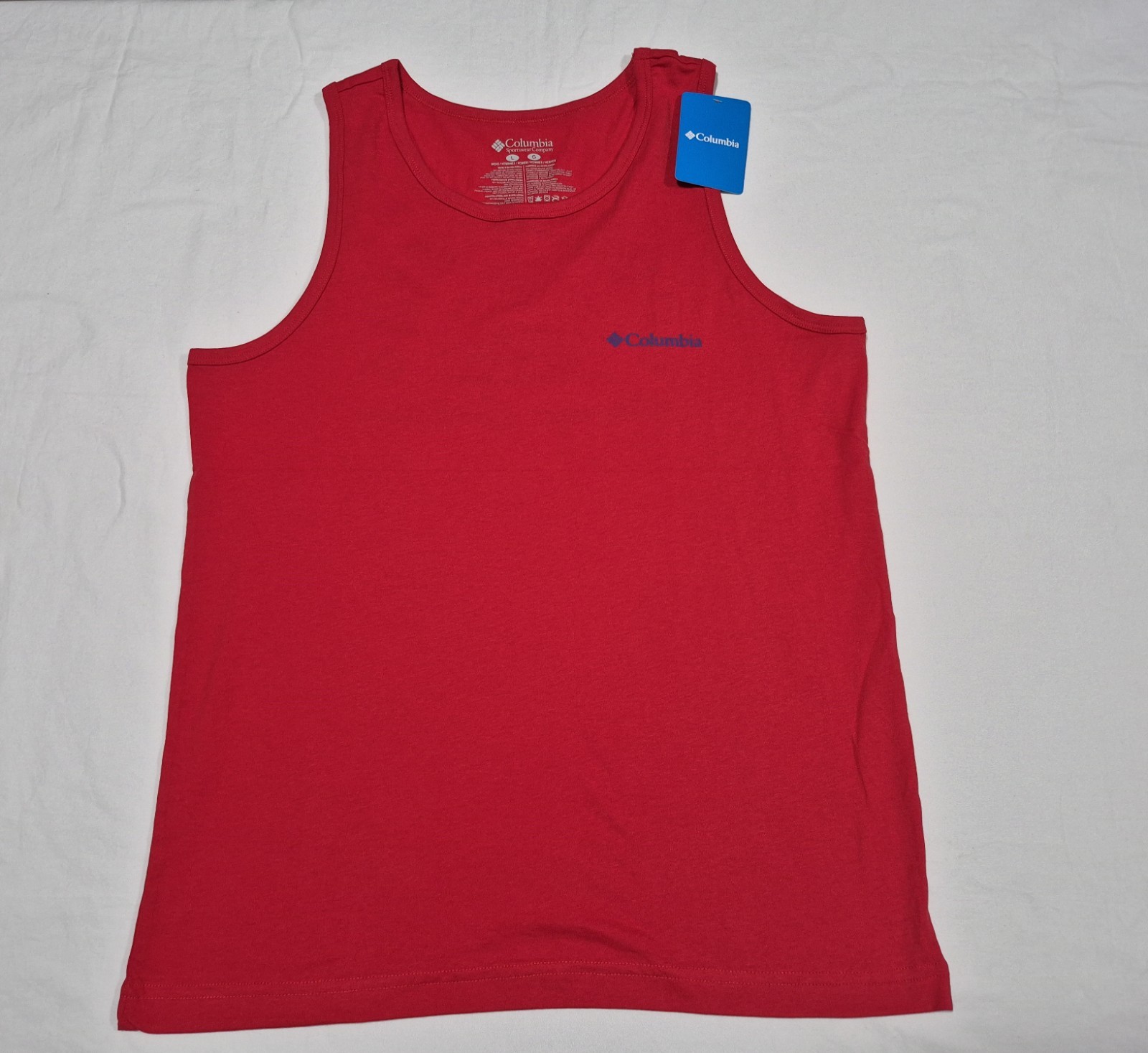 Columbia Men’s Outdoor Graphic Tank Top REd Sleeveless Outside Every Day
