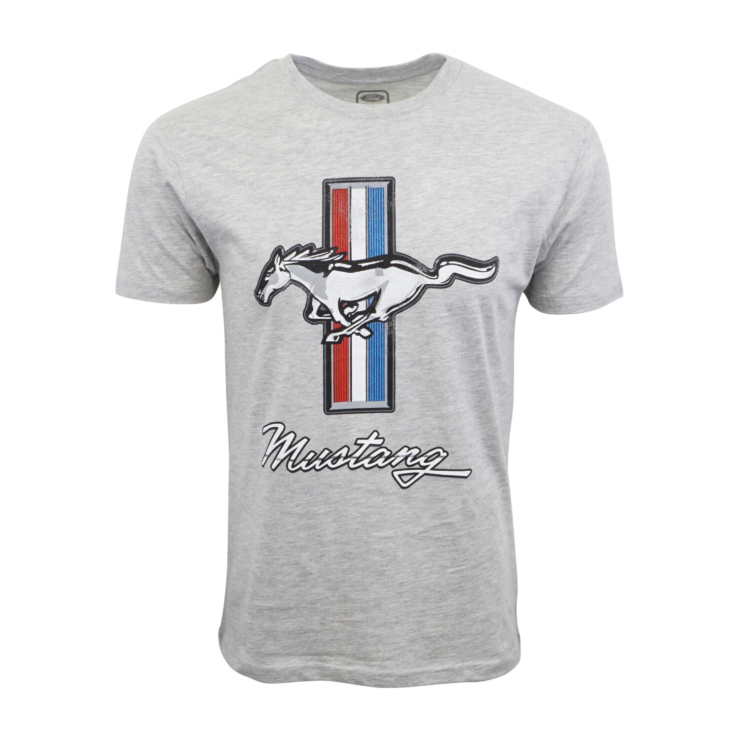 FORD MUSTANG T SHIRT OFFICIAL ITEM GRAY