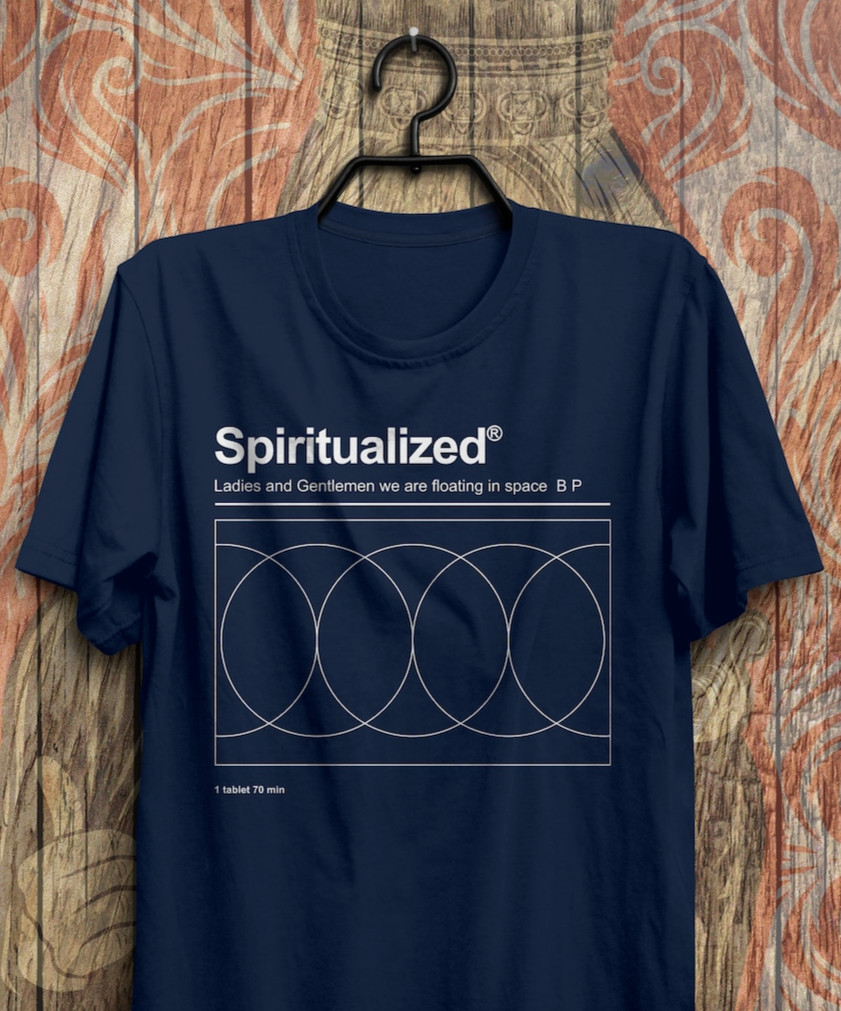 Vintage Spiritualized Ladies and Gentlemen T-Shirt, Tour Shirt, Rock, Unisex T