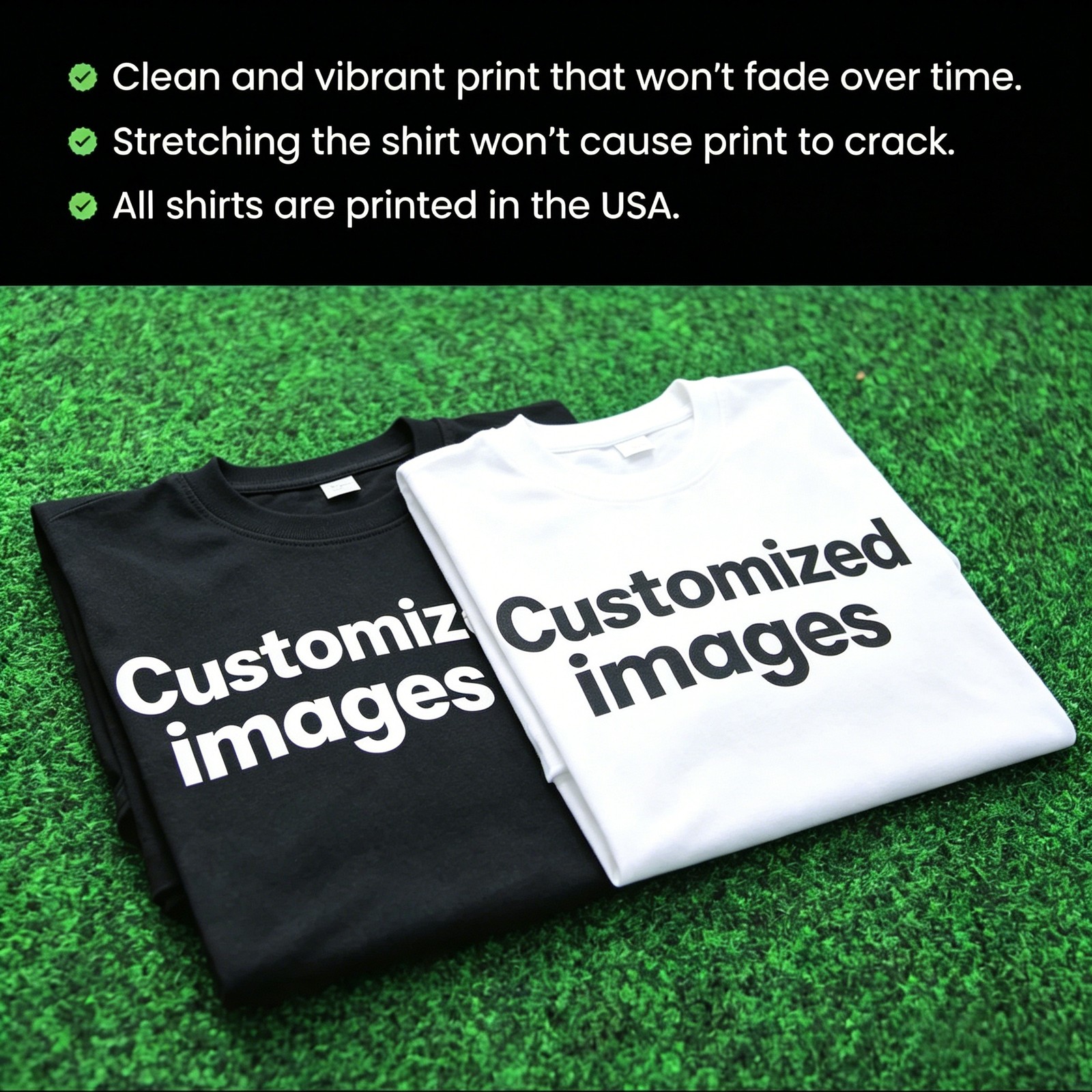 Personalized Dad Tee Custom Title Image Print Ideal Father Day Family Present