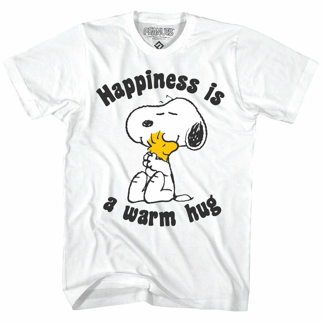 Snoopy and Woodstock Happiness is a Warm Hug T-Shirt