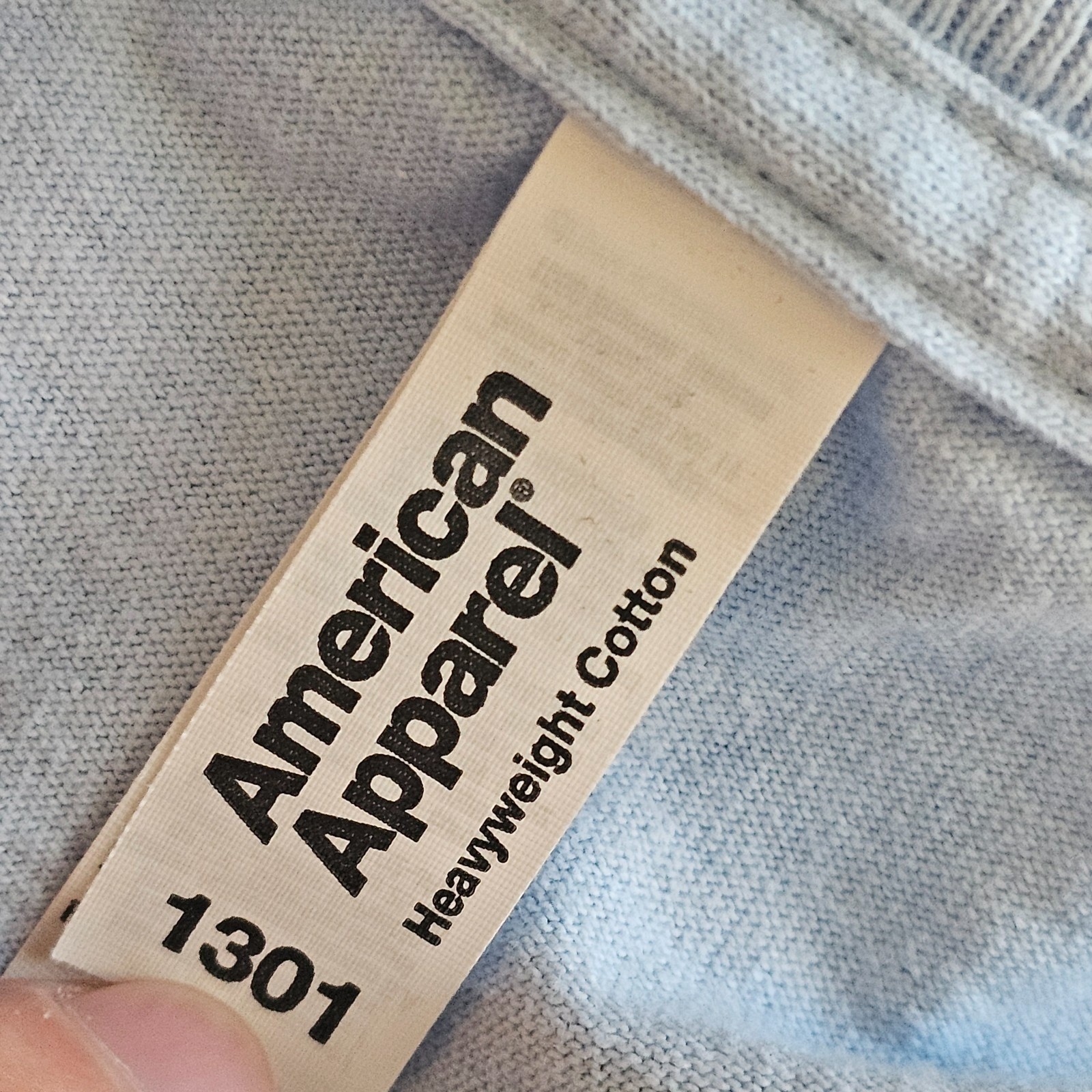 Macklemore BEN Tour T Shirt XL Light Blue American Apparel 1301 Graphic Tee