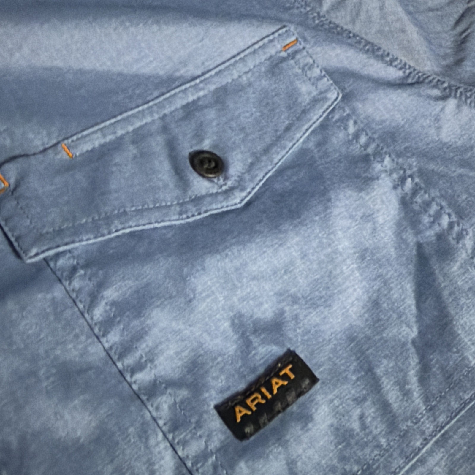 Ariat Rebar Men’s Medium Made Tough VentTEK Durastretch Short Sleeve Work Shirt