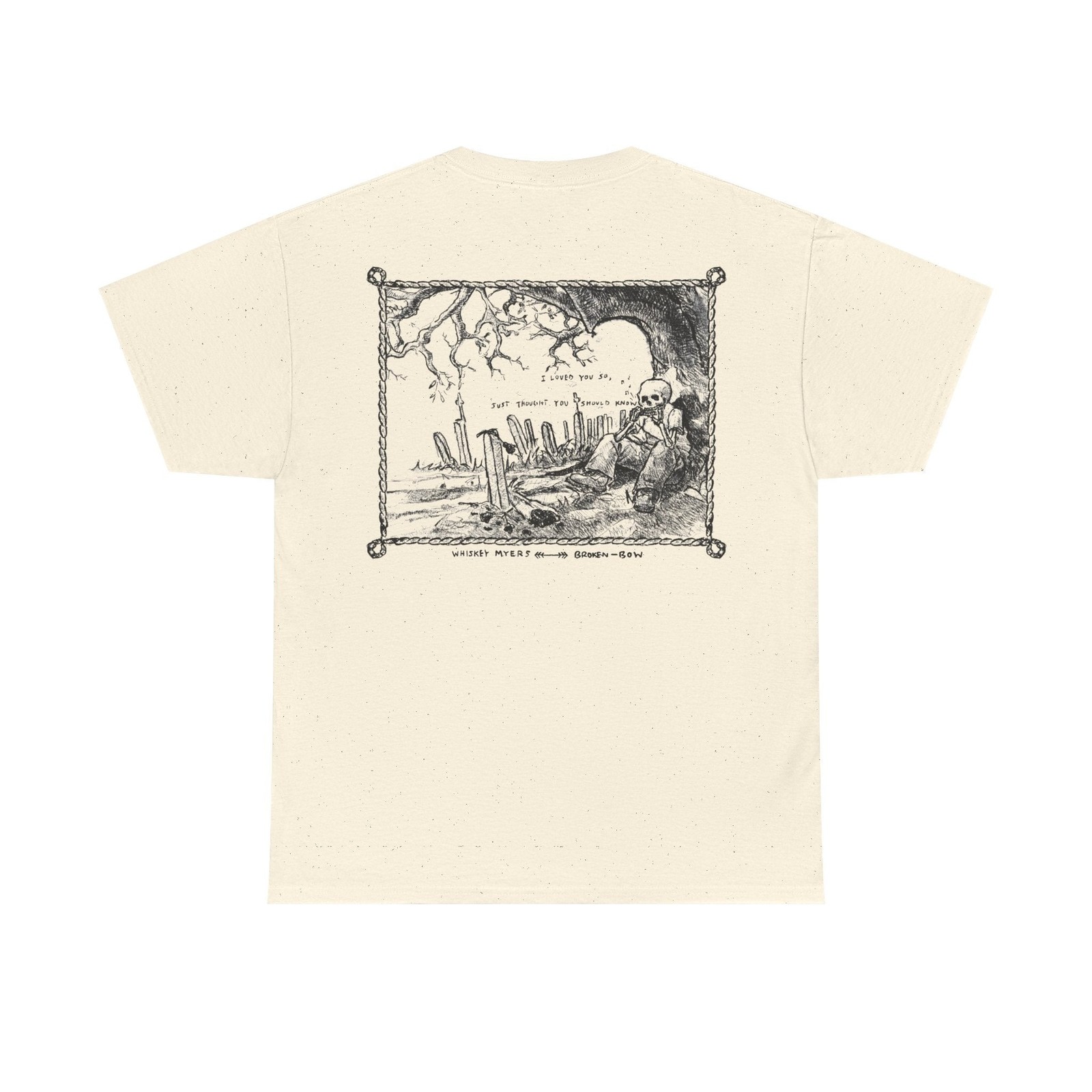 Whiskey Myers x Broken Bow Broken Window Serenade T-shirt Unisex