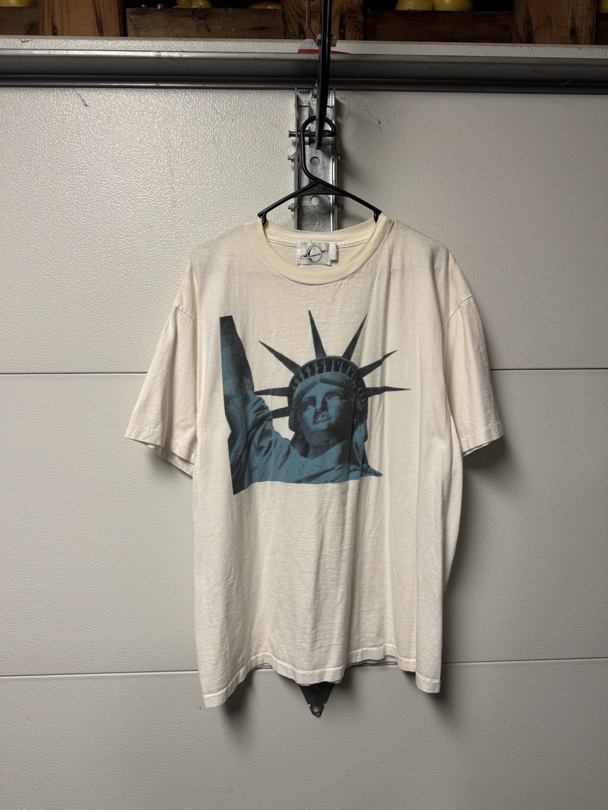 Vintage 90’s Statue Of Liberty Pop Art Style Tee Size XL