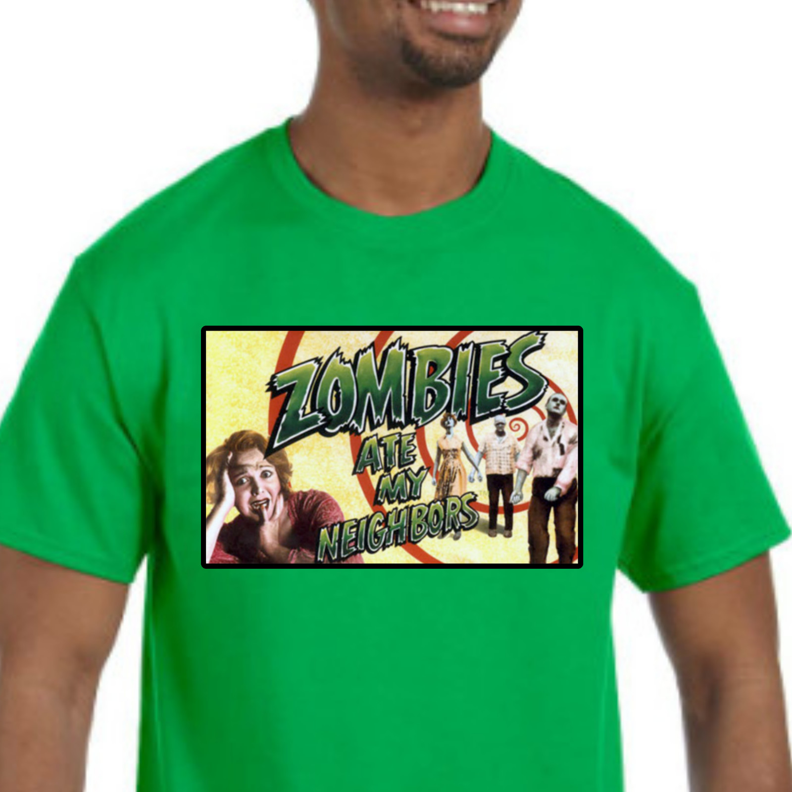 Zombies Ate My Neighbors T-Shirt NEW *Pick your color & size* retro game