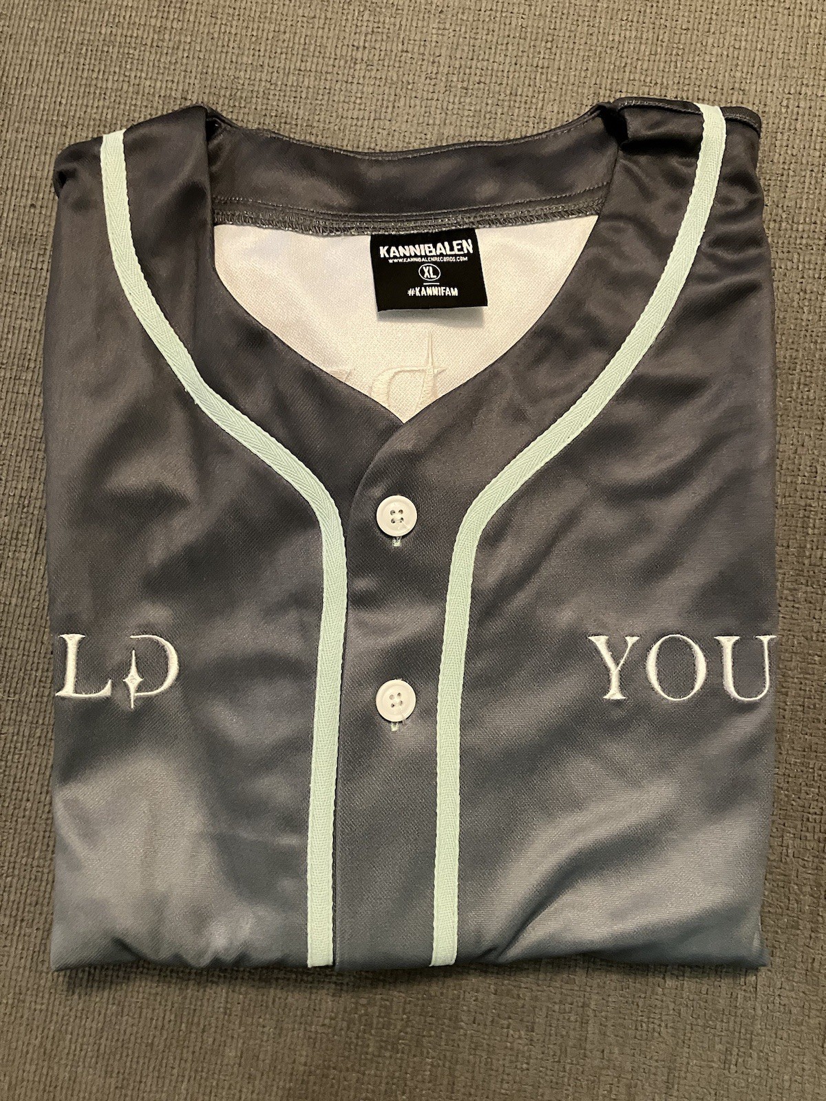 One Genuine Dabin Wild Youth 2.0 Music Baseball Jersey Graphic Button-Up XL