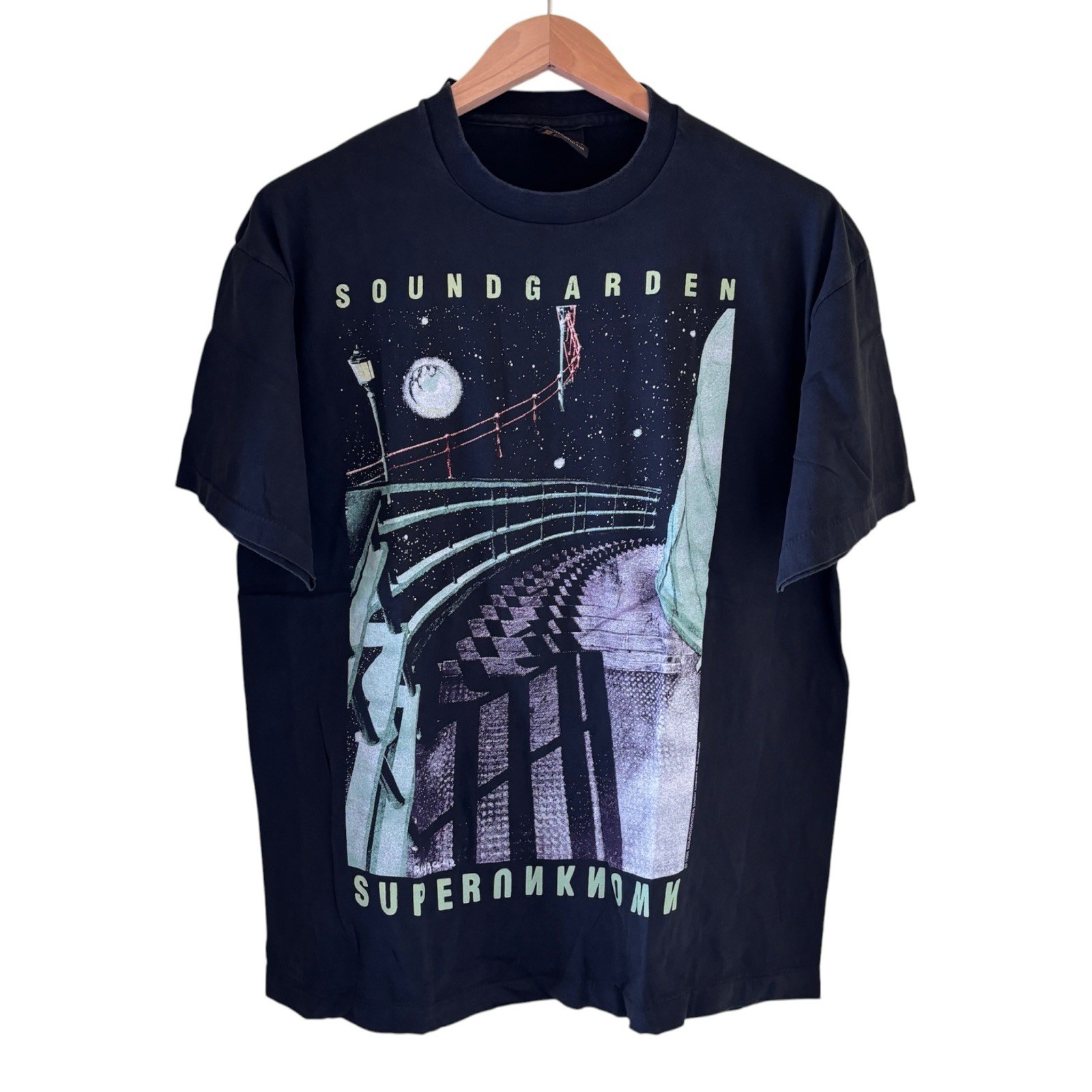 Vintage Soundgarden Superunknown 1994 Tour 90s Metal Band Sz XL T-Shirt REPRINT