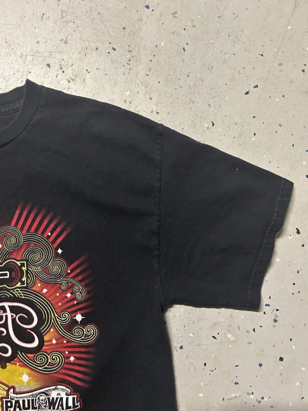 Delta Pro Weight Fall Out Boy Civic Tour 2007 Black L Double-Sided T-Shirt