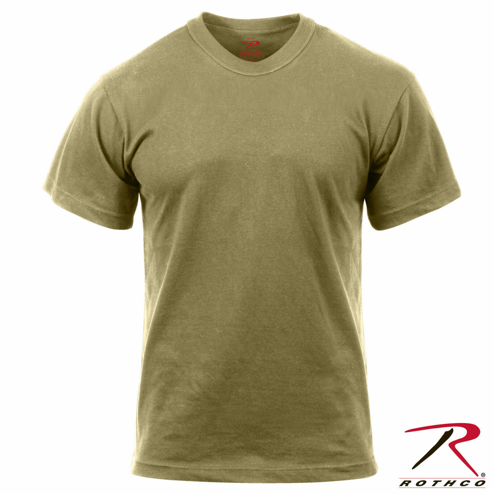 ARMY Mens AR 670-1 100% Cotton Coyote Brown T-Shirt Compliant MultiCam &OCP 2934