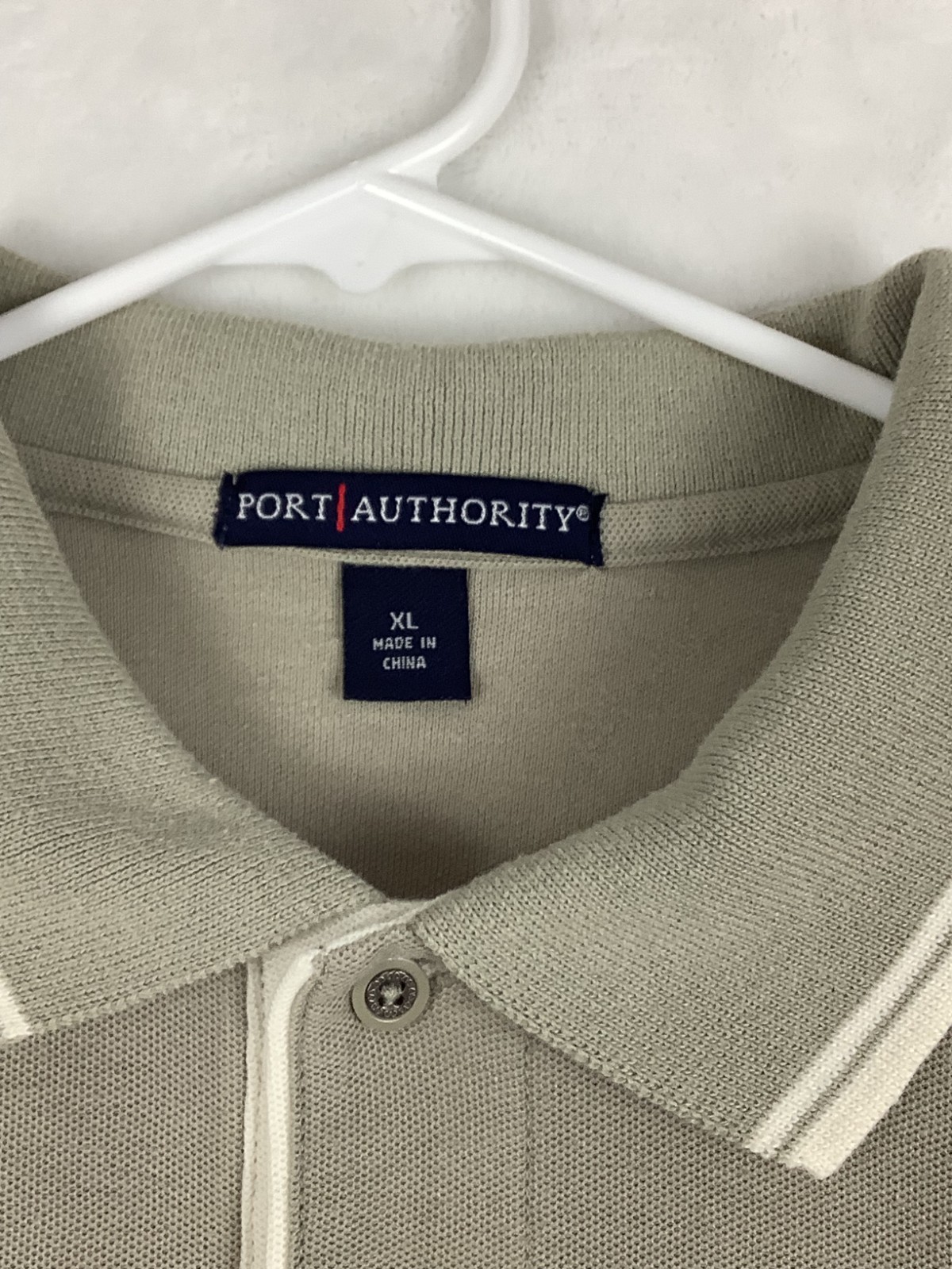 Port Authority US Forest Service USFS Southern Region Aviation Polo Shirt XL Tan