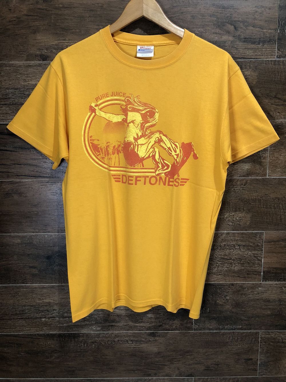 Deftones Pure Juice T Shirt Gold tee Classic style Men Women tee NH20041