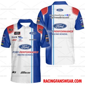 Chase Briscoe Nascar Racing Uniform Apparel Clothes Hawaiian Polo