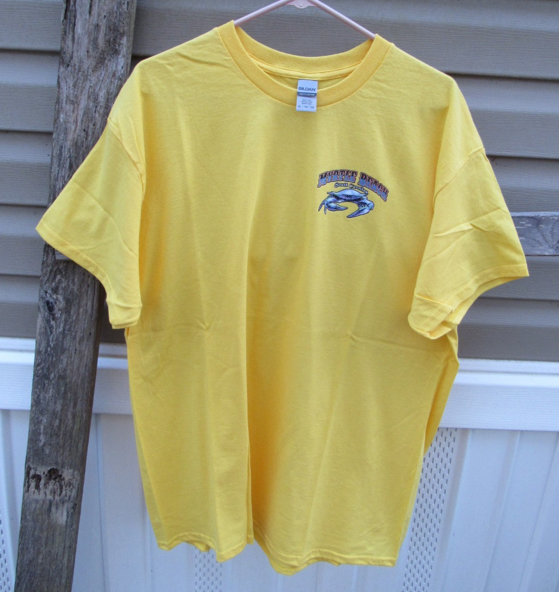 NEW Myrtle Beach S.C. short sleeve crab T-shirt – XL