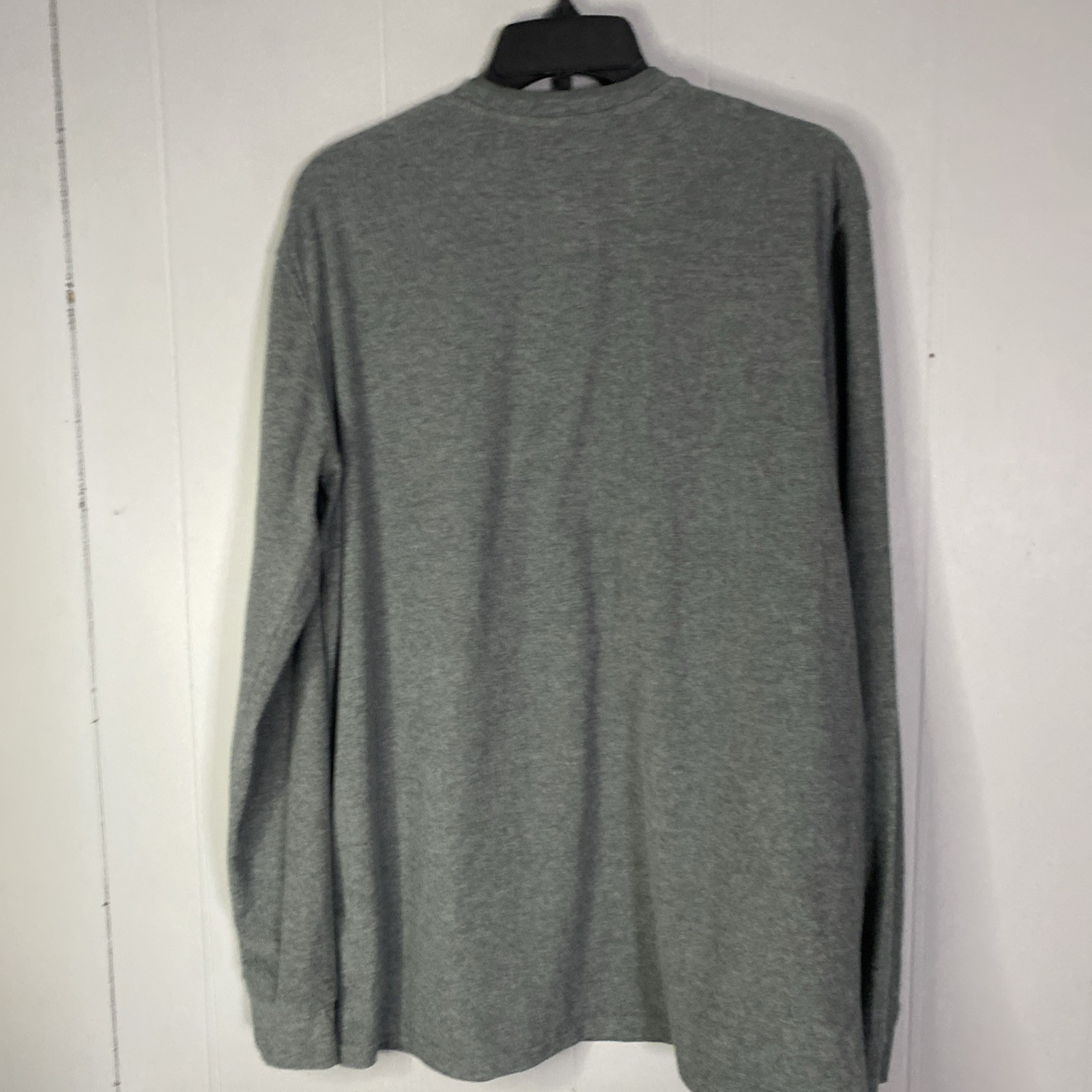 Raw Yarn Super Soft Henley Long Sleeve Shirt Mens Large 22×30 L