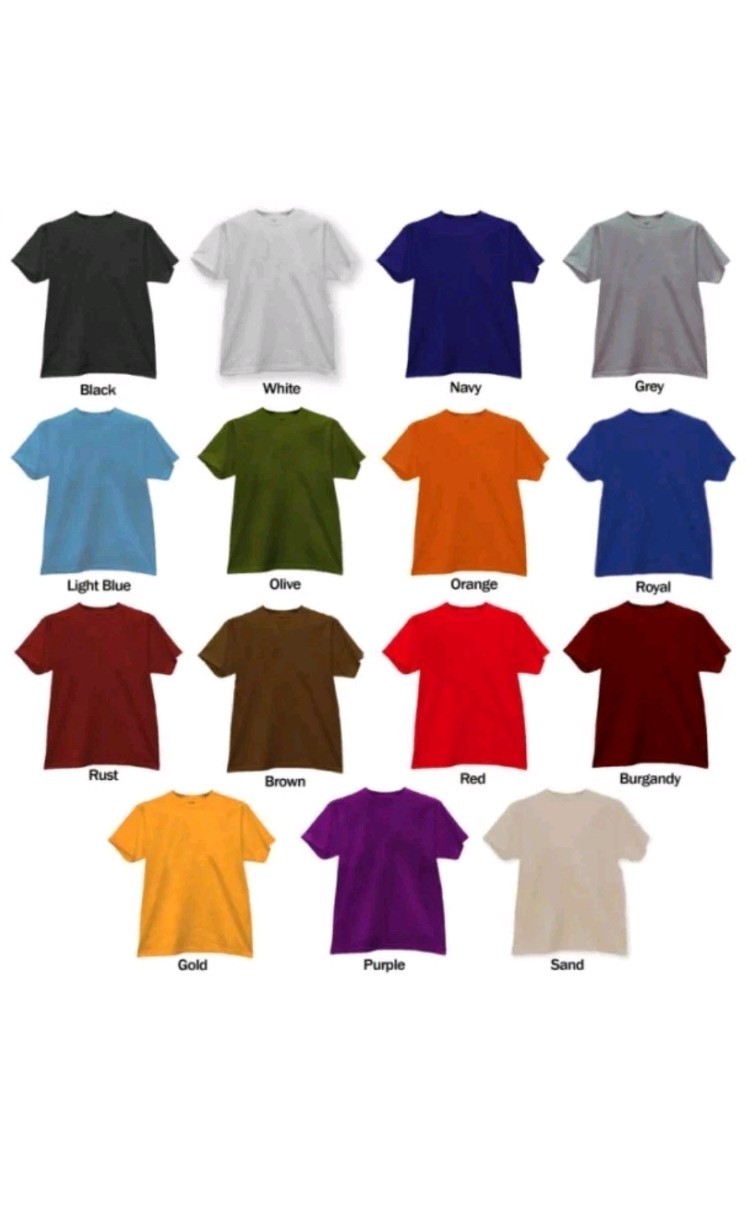 T-Shirt Men’s Big Tall GREYSTONE Short Sleeve Tee Shirt Plain Heavyweight 14XL