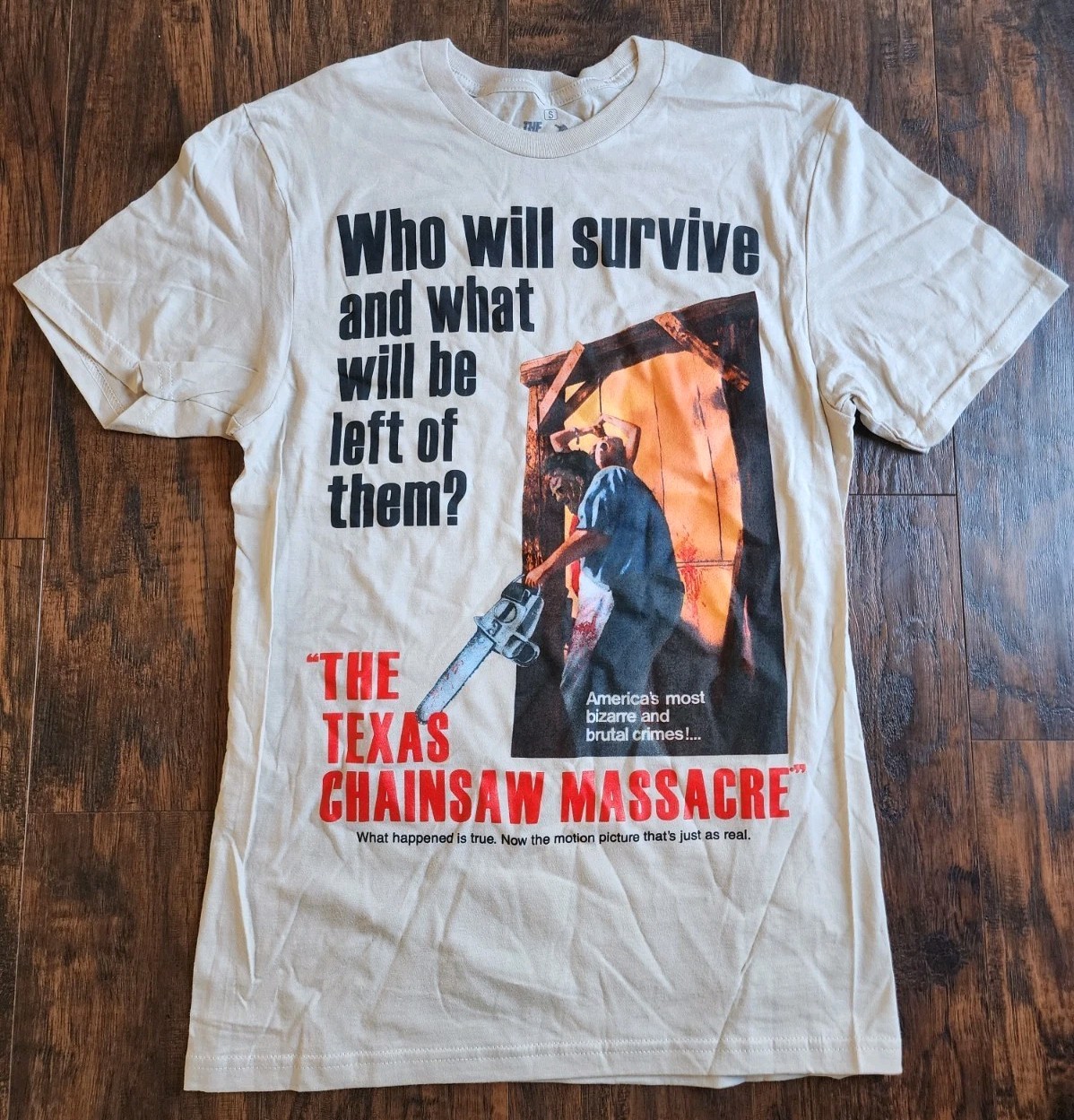 Hot Topic Authentic THE TEXAS CHAINSAW MASSACRE T-Shirt Men’s Size Small, NEW!!