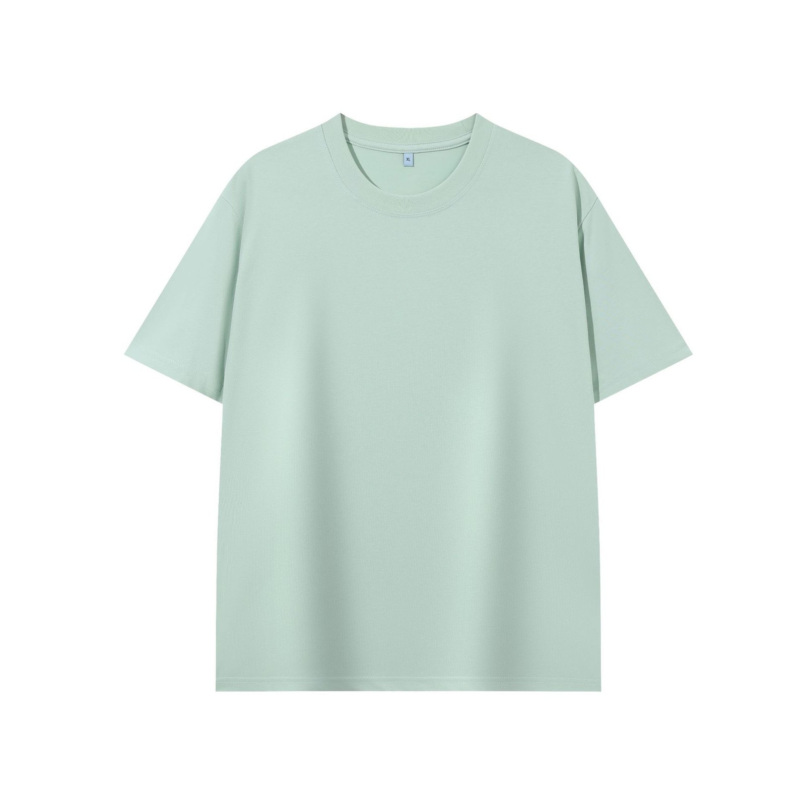 Streetwear Solid Cool Touch Anti-Bacterial Set-In Shoulder Short Sleeve T-Shirt