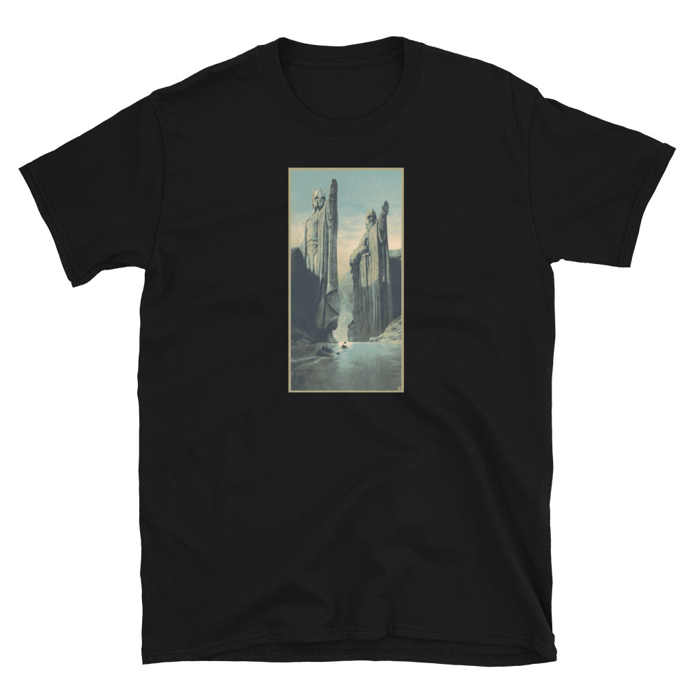 ARGONATH, RINGS OF POWER, HOBBIT, LORD OF THE RINGS, PRINTED T-SHIRT