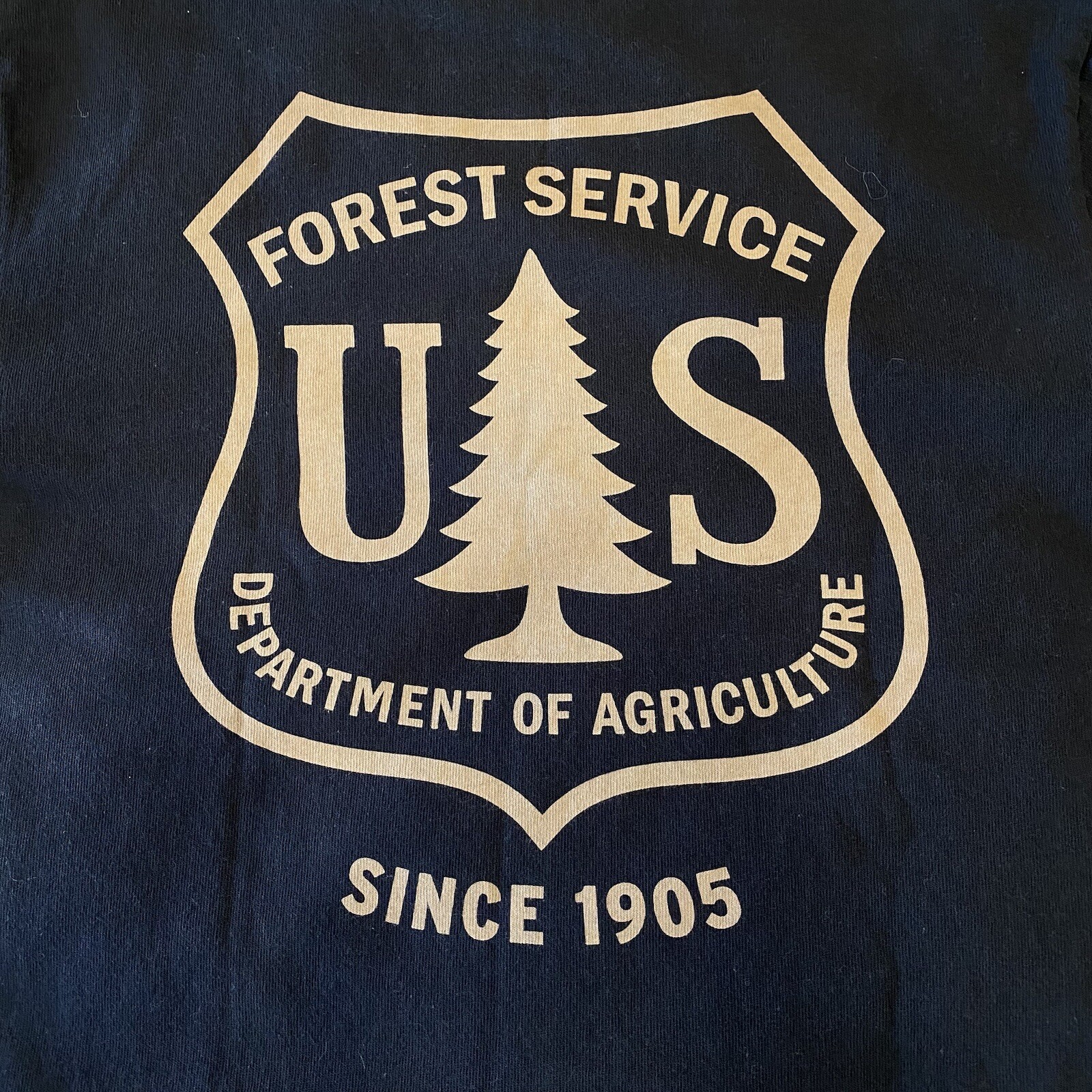 Filson US Forest Service Ltd Edition LS Tee – Mint – Mens XS – Faded Black – USA