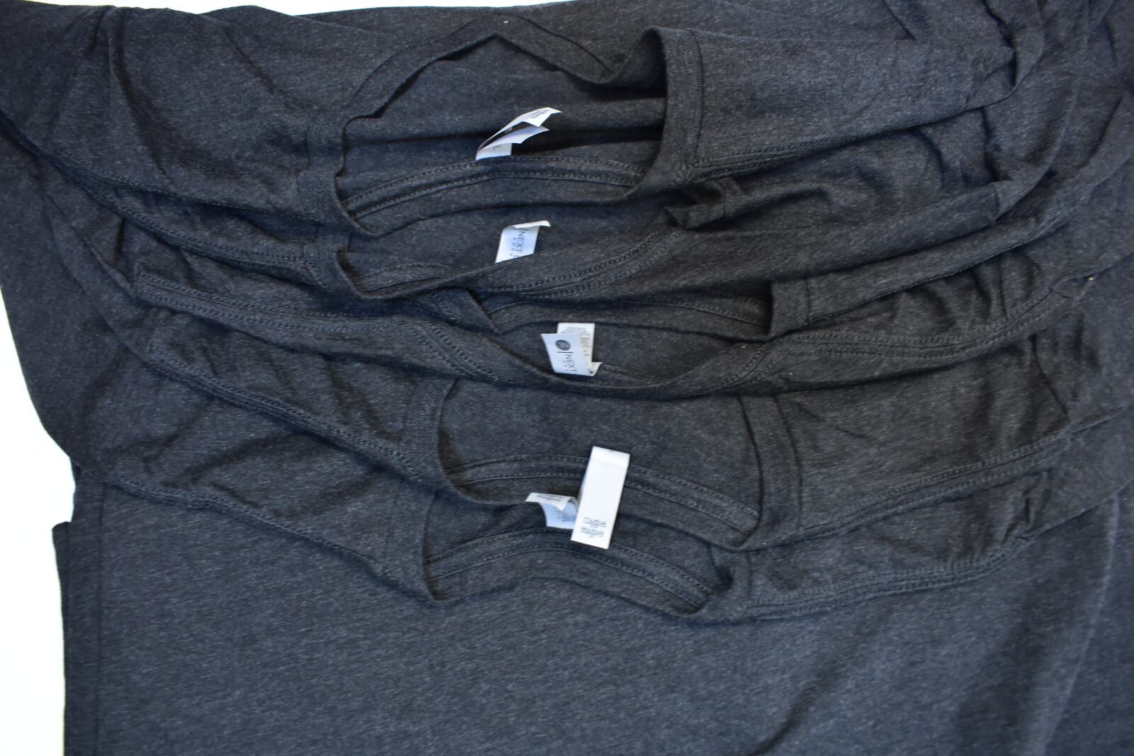 Next Level Apparel Blank Short Sleeve Plain V Neck T-Shirt Mens Size Medium 6 Pk