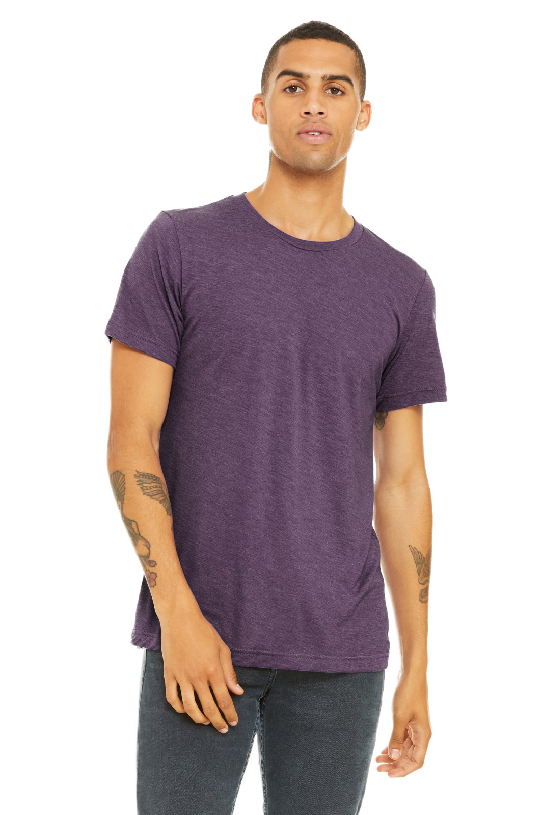 Bella + Canvas CVC 3001 Size Medium- Cotton/Polyester Blend Super Soft- Slim Fit