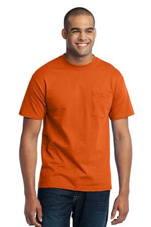 PC55PT Port & Company Tall Core Blend Pocket Tee