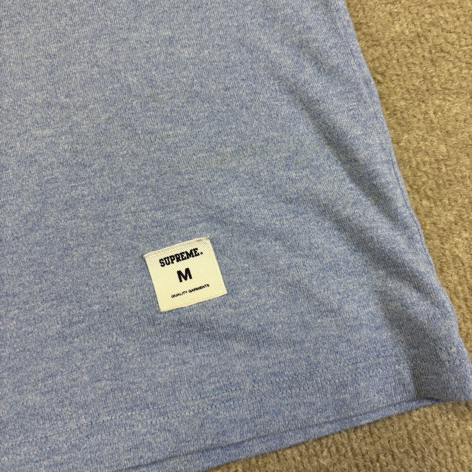 Supreme Arc Logo Collegiate Tank Top (Blue) Size Medium