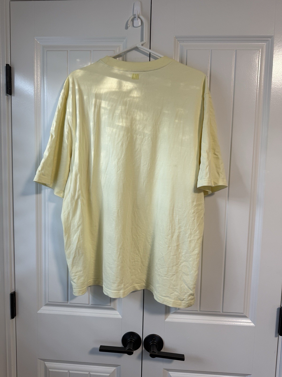 Men’s AMI tshirt Size large, Yellow